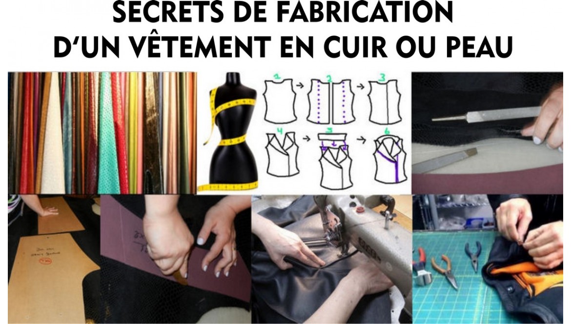 Secrets de fabrication d'un vêtement en cuir